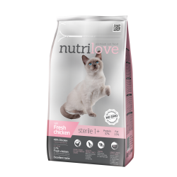 NUTRILOVE FRESH CHICKEN STERILE 1,4kg