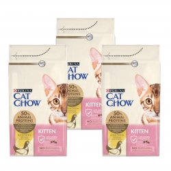 PURINA CAT CHOW KITTEN 3x1,5kg