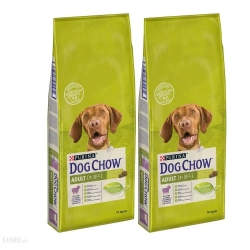 PURINA DOG CHOW ADULT LAMB RICE 2x14kg + GRATIS