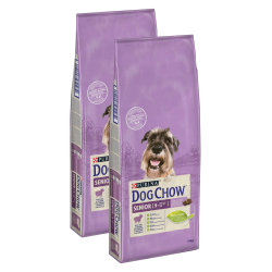 PURINA DOG CHOW SENIOR 9+ LAMB RICE 2x14kg