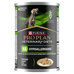 PURINA Pro Plan Veterinary Diets HA HypoAllergenic pies puszka 24x 400g