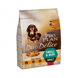 PRO PLAN DUO DELICE ADULT SMALL MINI BEEF WOŁOWINA 2,5kg