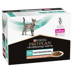 PURINA PRO PLAN VETERINARY DIETS EN GASTROINTESTINAL SALMON łosoś 10x85g