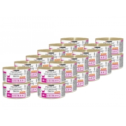 PURINA Veterinary Diets UR URINARY Turkey Kot puszka 24x 195g