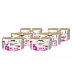 PURINA Veterinary Diets UR URINARY Turkey Kot puszka 6x 195g