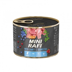 Rafi Mini dla psów ras małych z Jagnięciną 185g