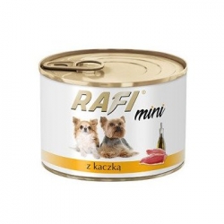 Rafi Mini dla psów ras małych z Kaczką 185g