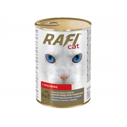 RAFI CAT Wołowina puszka dla kota Pakiet 12x 415g