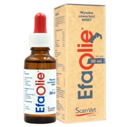 EFA Olie ScanVet krople 30ml na skórę i okrywę włosową