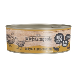 Wiejska Zagroda Kocię Indyk z Kurczakiem 85g