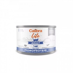 Karma mokra dla kotów z łososiem Calibra Cat Life Adult Salmon 200g