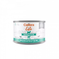 Karma mokra dla kotów z jagnięciną Calibra Cat Life Sensitive Lamb 200g