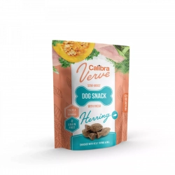 Półwilgotne bezzbożowe przysmaki ze śledziem Calibra Dog Verve Semi-Moist Snack Fresh Herring 150g