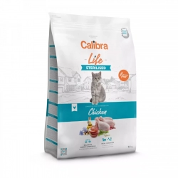 Sucha karma dla kotów z kurczakiem Calibra Cat Life Sterilised Chicken 6kg