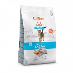 Sucha karma dla kotów z kurczakiem bez zbóż Calibra Cat Life Adult Chicken 6kg