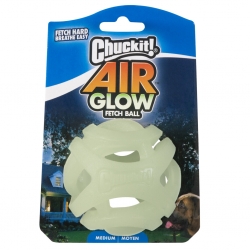 Chuckit! Air Glow Fetch Ball rozmiar M piłka ażurowa świecąca w ciemności