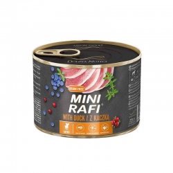 Rafi Mini dla psów ras małych Mix Jagnięcina Kaczka 6x 185g