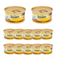 GOURMET GOLD Turkey Mousse Mus z Indykiem 12x85g