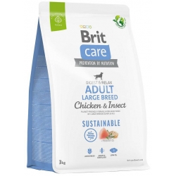 BRIT CARE SUSTAINABLE ADULT LARGE CHICKEN INSECT 3kg