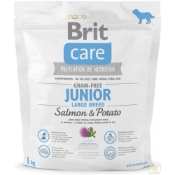 BRIT CARE JUNIOR LARGE SALMON POTATO 1kg