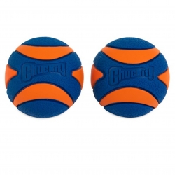 CHuckit! Ultra Squeaker Ball rozmiar S komplet 2 piszczących piłek dla psa