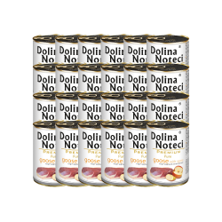 DOLINA NOTECI Premium PURE gęś z jabłkiem 24 x 400g