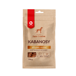 MACED SP Kabanosy Wołowe z Ryżem 100g