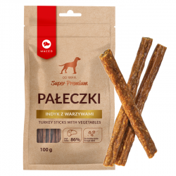 MACED SP Pałeczki Indyk z Warzywami 100g