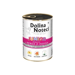 DOLINA NOTECI puszka junior serca indyka 20 x 400g