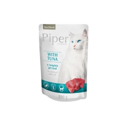 PIPER Cat Sterilised Tuńczyk 100g saszetka