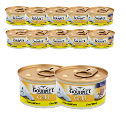 GOURMET GOLD Chicken Mousse Mus z Kurczaka 12x85g