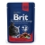 BRIT PREMIUM CAT Wołowina z groszkiem 30x100g 30 saszetek