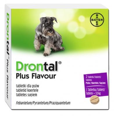 Drontal Plus ízesített féreghajtó tabletta 6db, Giardia fereghajto