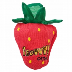 Yeowww! Strawberry Catnip Toy – zabawka dla Twojego kota z kocimiętką